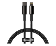Baseus Kabel CATLWJ-01 Lightning - USB-C PD 20W 480Mb/s 1m - czarny - 1502160 - zdjęcie 1